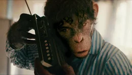 Jonno Davies as &igrave;Robbie Williams" in Better Man from Paramount Pictures.