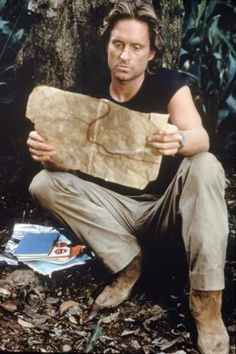 Jack Colton (Michael Douglas)    +++ Die Verwendung des sendungsbezogenen Materials ist nur mit dem Hinweis und Verlinkung auf RTL+ gestattet. +++