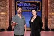 Der Musiker Henning Wehland und die S&auml;ngerin AnNa R. zu Gast bei "Wer wei&szlig; denn sowas".