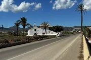 Straße auf Ibiza Straße auf Ibiza