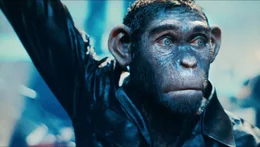Jonno Davies as &igrave;Robbie Williams" in Better Man from Paramount Pictures.
