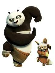 "Kung Fu Panda", Panda Po ist total begeistert von der chinesischen Kampfkunst Kung Fu. Sein gr&ouml;&szlig;ter Traum w&auml;re es, sich den furiosen F&uuml;nf anschlie&szlig;en zu d&uuml;rfen und selbst einmal ein ganz gro&szlig;er Kung Fu-Meister zu werden. Eher skeptisch nehmen die F&uuml;nf den dickb&auml;uchigen Panda bei sich auf und stellen zu ihrer &Uuml;berraschung fest, dass er durchaus eine gro&szlig;e Hilfe sein kann. Vor allem f&uuml;r viel Action und Spa&szlig; ist ab jetzt immer gesorgt.