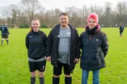 Stella Petrich (l.), Patrick Stritzki und Yvonne Petrich