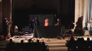Lebendes Gem&auml;lde der Gruppe Teatri 35.