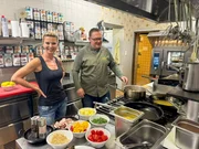 Christine Reiler beim Bruckwirt.