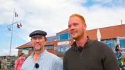 Hafenmeister Jörg Pauls und Chris Harms auf Norderney. Hafenmeister Jörg Pauls und Chris Harms auf Norderney.