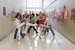Zac Efron, Vanessa Hudgens, Olesya Rulin, Monique Coleman, Corbin Bleu, Ashley Tisdale, Lucas Grabeel