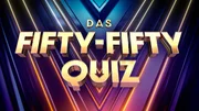 Das Logo zur neuen Wissens-Spielshow im NDR Fernsehen und in der ARD Mediathek: &bdquo;Das Fifty-Fifty Quiz&ldquo;.