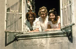 Im Bild (v.li.): Helga Neuner (Heiderl), Johanna Matz (Hannerl), Gerda Siegl (Hederl).