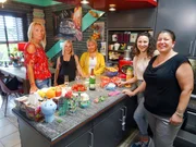V.l.: Claudia, Alex, Karo, Pia und Vanessa