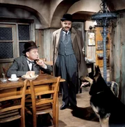 "Die Abenteuer des braven Soldaten Schwejk (1)" ... Im Bild (v.li.): Fritz Muliar (Josef Schwejk), Heinrich Schweiger (Bretschneider). "Die Abenteuer des braven Soldaten Schwejk (1)" ... Im Bild (v.li.): Fritz Muliar (Josef Schwejk), Heinrich Schweiger (Bretschneider).