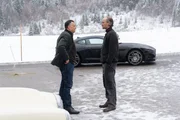 Anton Simhandl (Gerhard Wittmann, l.) stellt Sorin (Thomas Niehaus, r.) ein paar Fragen. Anton Simhandl (Gerhard Wittmann, l.) stellt Sorin (Thomas Niehaus, r.) ein paar Fragen.
