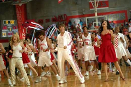 in the center: Troy Bolton (Zac Efron)