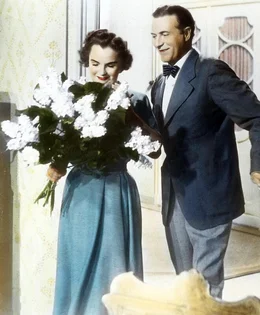 Magda Schneider (Therese Forster), Willy Fritsch (Willy Forster).