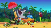 Sharko hat mit Zig die Insel verm&uuml;llt. Das passt Marina gar nicht. Sie verdonnert die beiden zum Aufr&auml;umen.