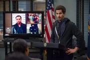 BROOKLYN NINE-NINE -- "Johnny And Dora" Episode 223 -- Pictured: Andy Samberg as Jake Peralta. BROOKLYN NINE-NINE -- "Johnny And Dora" Episode 223 -- Pictured: Andy Samberg as Jake Peralta.