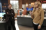 Timothy McGee (Sean Murray, l.); Ellie Bishop (Emily Wickersham, r.) Timothy McGee (Sean Murray, l.); Ellie Bishop (Emily Wickersham, r.)