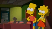 Eine mysteriöse Innschrift bringt Bart (l.) und Lisa (r.) an einen ungewöhnlichen Ort ... Eine mysteriöse Innschrift bringt Bart (l.) und Lisa (r.) an einen ungewöhnlichen Ort ...