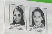 Am 24. Juni 1995 werden Mélissa Russo (li.) und Julie Lejeune (re.) in der Region um Lüttich als vermisst gemeldet. Am 24. Juni 1995 werden Mélissa Russo (li.) und Julie Lejeune (re.) in der Region um Lüttich als vermisst gemeldet.