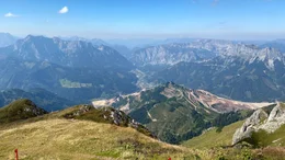 Blick auf den Erzberg.