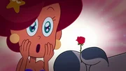 Marina bekommt von Sharko eine sch&ouml;ne Rose und ist hin und weg.  +++
