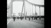 Eröffnung Reichsbrücke als Symbol. Eröffnung Reichsbrücke als Symbol.