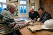 Familientreffen im Museum Kalkwerk Lengefeld - Siegfried (links), Heiko (Mitte) und Steve (rechts) Biedermann Familientreffen im Museum Kalkwerk Lengefeld - Siegfried (links), Heiko (Mitte) und Steve (rechts) Biedermann