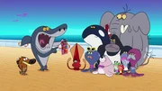 Sharko sucht verzweifelt nach Marina und fragt auf dem ganzen Schiff nach, ob jemand sie gesehen hat.  +++
