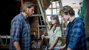 V.l.: Eric Seeler (Sebastian Str&ouml;bel), Lissy Nowak (Katharina Kron), Tino Peters (Julius Gause)