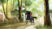 Auf der Ranch ihres alten Opas braucht ein Sorgenkind namens Prinz Lenas Hilfe. Das Pferd hat Angst vor Wasser. Mehr als Prinz macht Lena allerdings dessen arroganter Besitzer Nathan zu schaffen. Als sie sich weigert, seine plumpe Avancen zu erwidern, ersinnt der junge Mann eine Intrige mit dem Ziel, ihr das Liebste, das sie auf der Welt hat, zu nehmen: Mistral. Nathan behauptet f&auml;lschlicherweise, Mistral h&auml;tte ihn angegriffen. Zur Strafe soll der Hengst daraufhin in ein Umerziehungslager gesteckt werden.