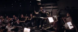 Ehepaar Ulrike und Georg Rauch aus Bayreuth.; Dirigent Christian Thielemann w&auml;hrend der Proben im Orchestergraben des Bayreuther Festspielhauses.