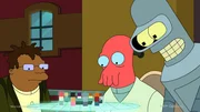 v.li.: Hermes, Zoidberg, Bender