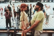 Inger Nilsson (Pippi Langstrumpf), Beppe Wolgers (Kapitän Efraim Langstrumpf). Inger Nilsson (Pippi Langstrumpf), Beppe Wolgers (Kapitän Efraim Langstrumpf).