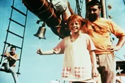 Inger Nilsson (Pippi Langstrumpf), Beppe Wolgers (Kapitän Efraim Langstrumpf). Inger Nilsson (Pippi Langstrumpf), Beppe Wolgers (Kapitän Efraim Langstrumpf).