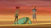 Das Horseball- und Kitesurf-Finale finden zur selben Zeit statt - wof&uuml;r wird sich Nico entscheiden?