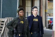 Special Agent Tiffany Wallace (Katherine Renee Kane, l.); Special Agent Stuart Scola (John Boyd, r.) Special Agent Tiffany Wallace (Katherine Renee Kane, l.); Special Agent Stuart Scola (John Boyd, r.)