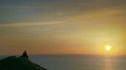 Sonnenaufgang bei Helgoland. Sonnenaufgang bei Helgoland.