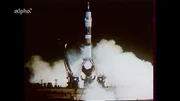 Sigmund Jähn war als erster Deutscher im All - als Kosmonaut, denn er flog für die DDR mit den Sowjets zum kosmischen Laboratorium Saljut 6. Im Bild: Start einer Sojus-Rakete. Sigmund Jähn war als erster Deutscher im All - als Kosmonaut, denn er flog für die DDR mit den Sowjets zum kosmischen Laboratorium Saljut 6. Im Bild: Start einer Sojus-Rakete.