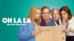 Eine unerwartete &Uuml;berraschung f&uuml;r die Eltern des Brautpaares (v. li. n. re.): Nicole (Sylvie Testud), G&eacute;rard (Didier Bourdon), Fr&eacute;d&eacute;ric (Christian Clavier) und Catherine (Marianne Denicourt)