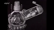 Der lange Weg zum Mars, R&uuml;ckblick 1994: Die Kapsel von "Woschod II" als Entwurf.
