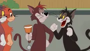 Meathead Cat (m.), Butch Cat (r.)