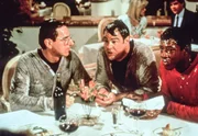 Harold Ramis, Dan Aykroyd, Ernie Hudson.