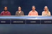 Die Kandidat:innen: Noah Weber, Ann-Katrin Landler, Samir Naji und Kathrin Bohe.