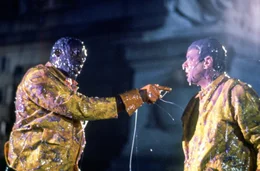 Ernie Hudson (Winston Zeddemore), Dan Aykroyd (Dr. Stantz).