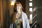 Verhält sich ihrem Vater gegenüber etwas merkwürdig: Alexis Castle ( Molly Quinn) Verhält sich ihrem Vater gegenüber etwas merkwürdig: Alexis Castle ( Molly Quinn)