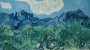 &bdquo;Olivenb&auml;ume&rdquo; (1889) l&auml;sst die Landschaft durch Van Goghs leuchtende Farben und schwungvolle Pinselstriche lebendig werden.