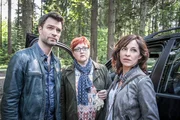 "Soko Kitzb&uuml;hel" - Im Bild (v.li.): Jakob Seeb&ouml;ck (Lukas Roither), Veronika Polly (Dr. Stefanie L&ouml;cker), Julia Cencig (Nina Pokorny).