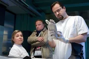Hat Prof. Boerne (Jan Josef Liefers) diesen Fuß mit einer äußerst seltenen Fehlbildung nicht schon einmal gesehen? Silke Haller alias "Alberich" (ChrisTine Urspruch) und Frank Thiel (Axel Prahl, M) sind skeptisch. Hat Prof. Boerne (Jan Josef Liefers) diesen Fuß mit einer äußerst seltenen Fehlbildung nicht schon einmal gesehen? Silke Haller alias "Alberich" (ChrisTine Urspruch) und Frank Thiel (Axel Prahl, M) sind skeptisch.