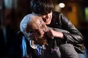 GRIMM -- "The Last Fight" Episode 403 -- Pictured: (l-r) Ron Canada as Stan, Jacqueline Toboni as Trubel.