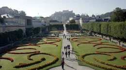 Der Mirabellplatz.